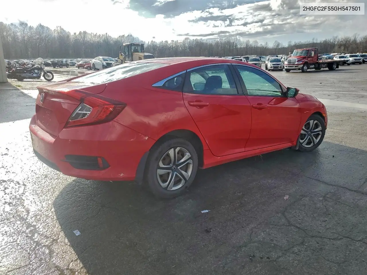 2HGFC2F55GH547501 2016 Honda Civic Lx
