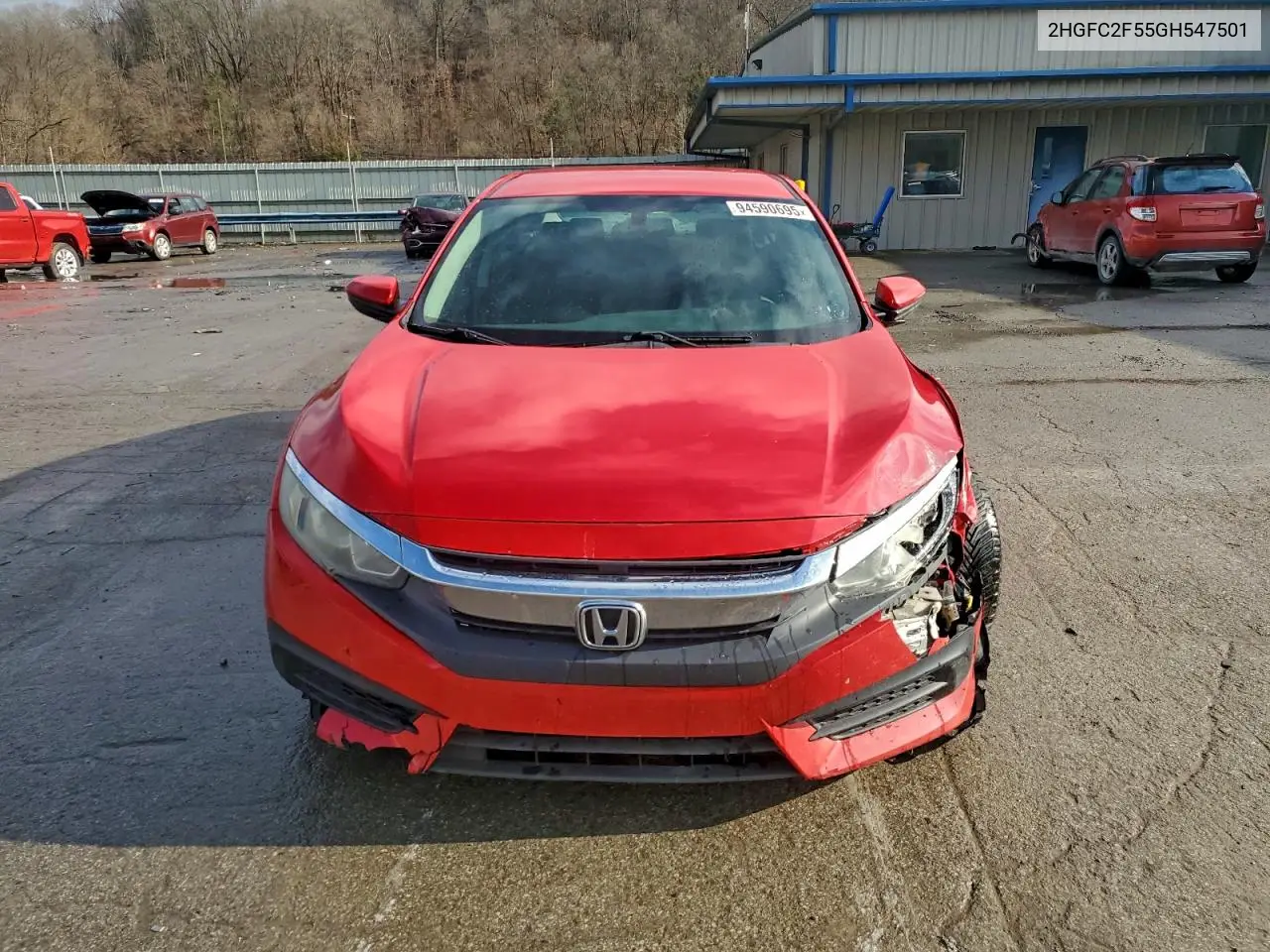 2HGFC2F55GH547501 2016 Honda Civic Lx