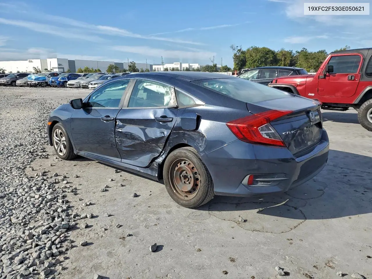 19XFC2F53GE050621 2016 Honda Civic Lx