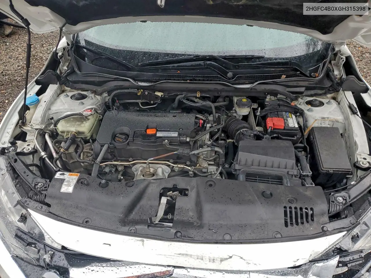 2HGFC4B0XGH315398 2016 Honda Civic Lx