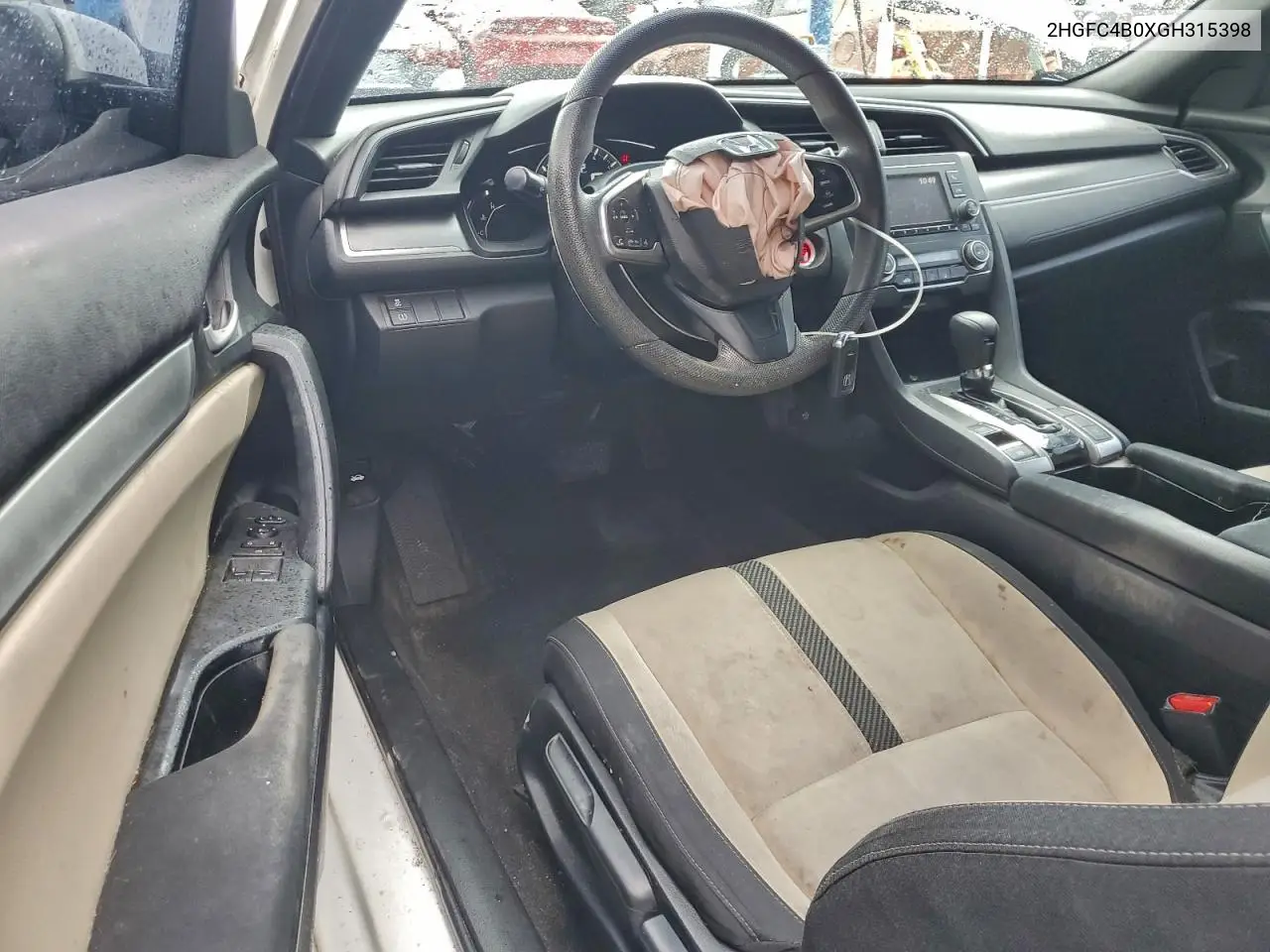 2HGFC4B0XGH315398 2016 Honda Civic Lx
