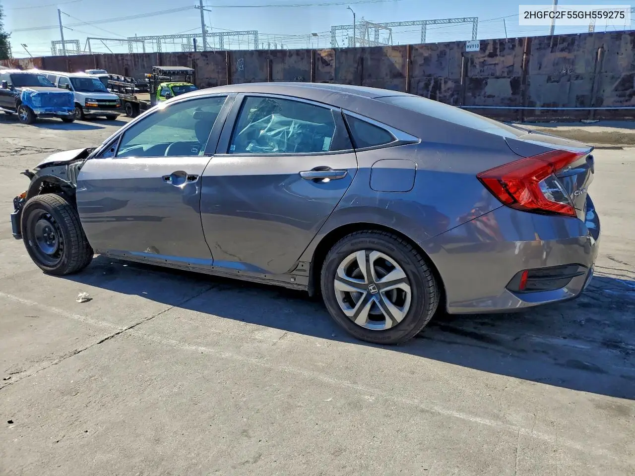 2HGFC2F55GH559275 2016 Honda Civic Lx