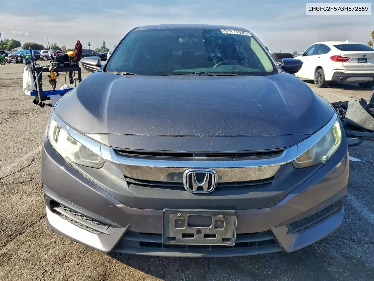 2HGFC2F57GH572559 2016 Honda Civic Lx