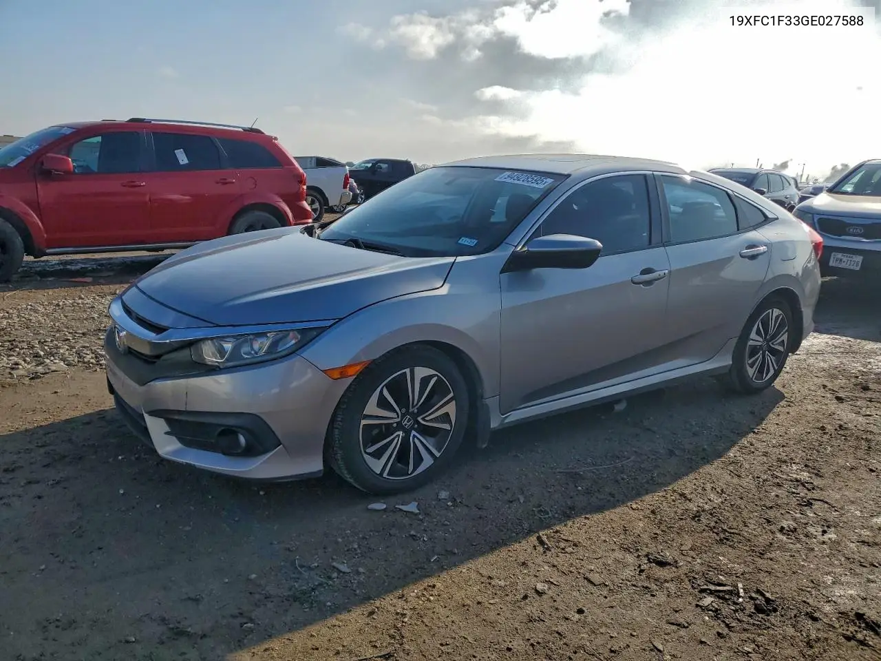 19XFC1F33GE027588 2016 Honda Civic Ex