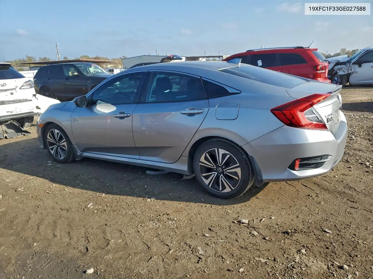 19XFC1F33GE027588 2016 Honda Civic Ex