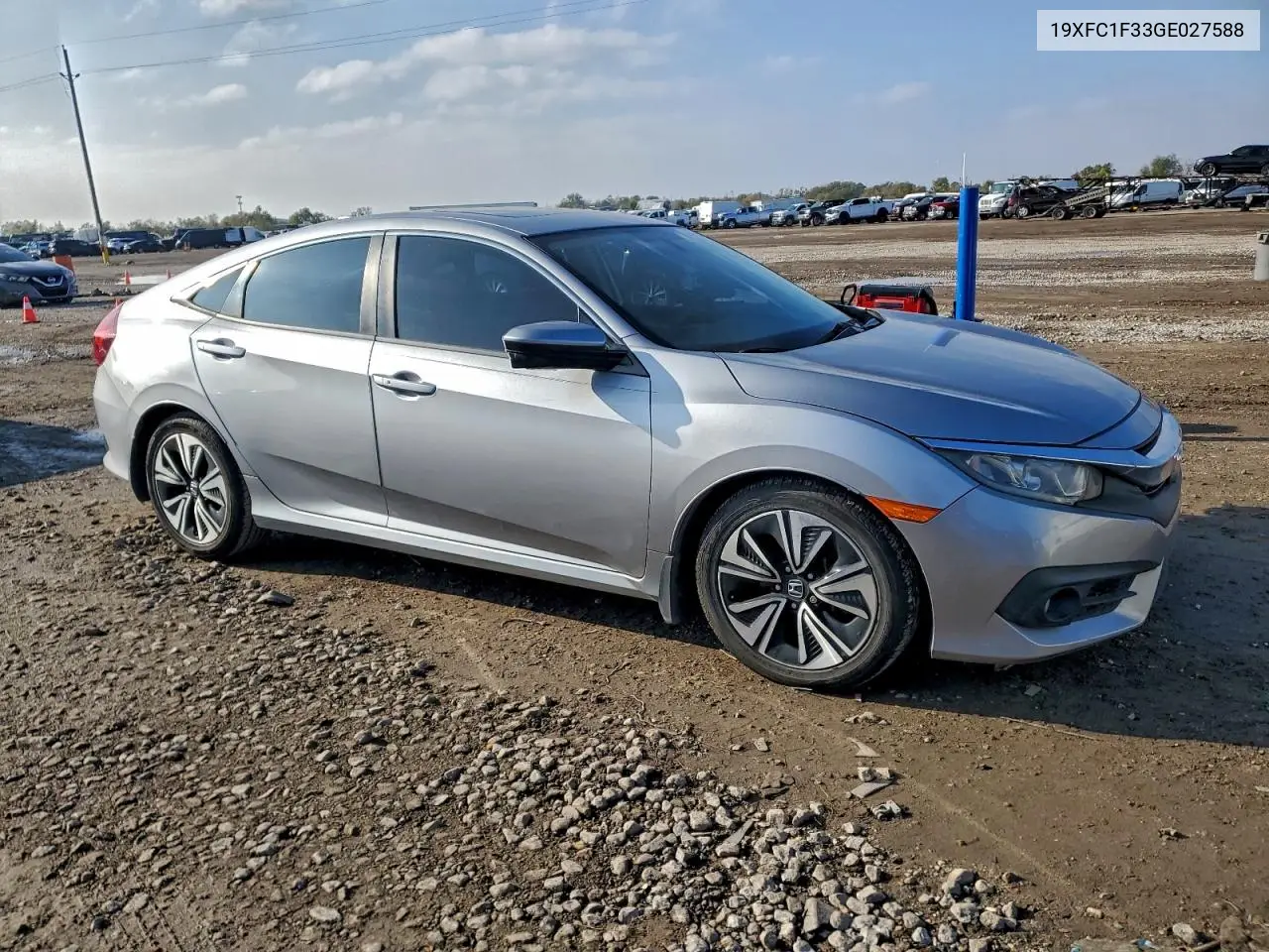 19XFC1F33GE027588 2016 Honda Civic Ex