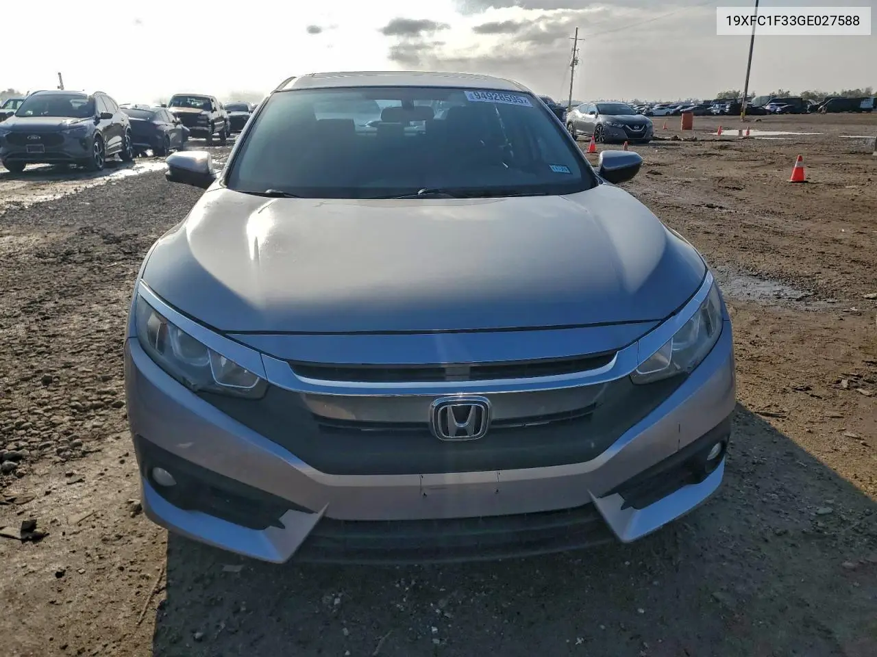 19XFC1F33GE027588 2016 Honda Civic Ex