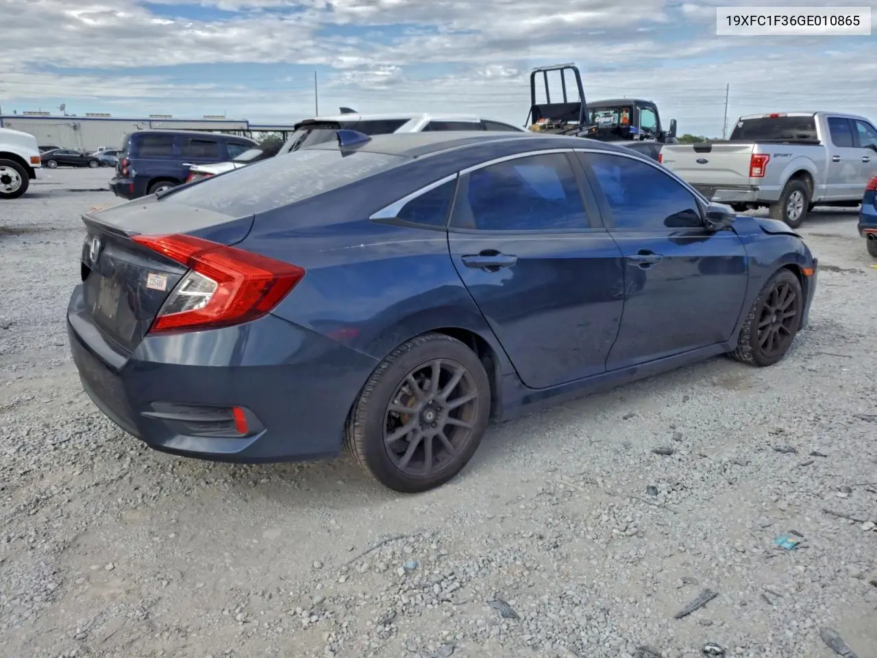19XFC1F36GE010865 2016 Honda Civic Ex