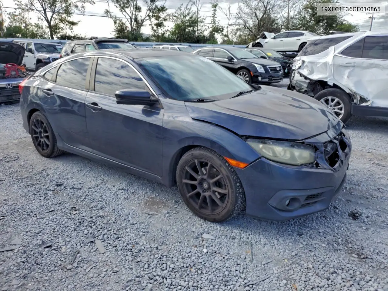 19XFC1F36GE010865 2016 Honda Civic Ex