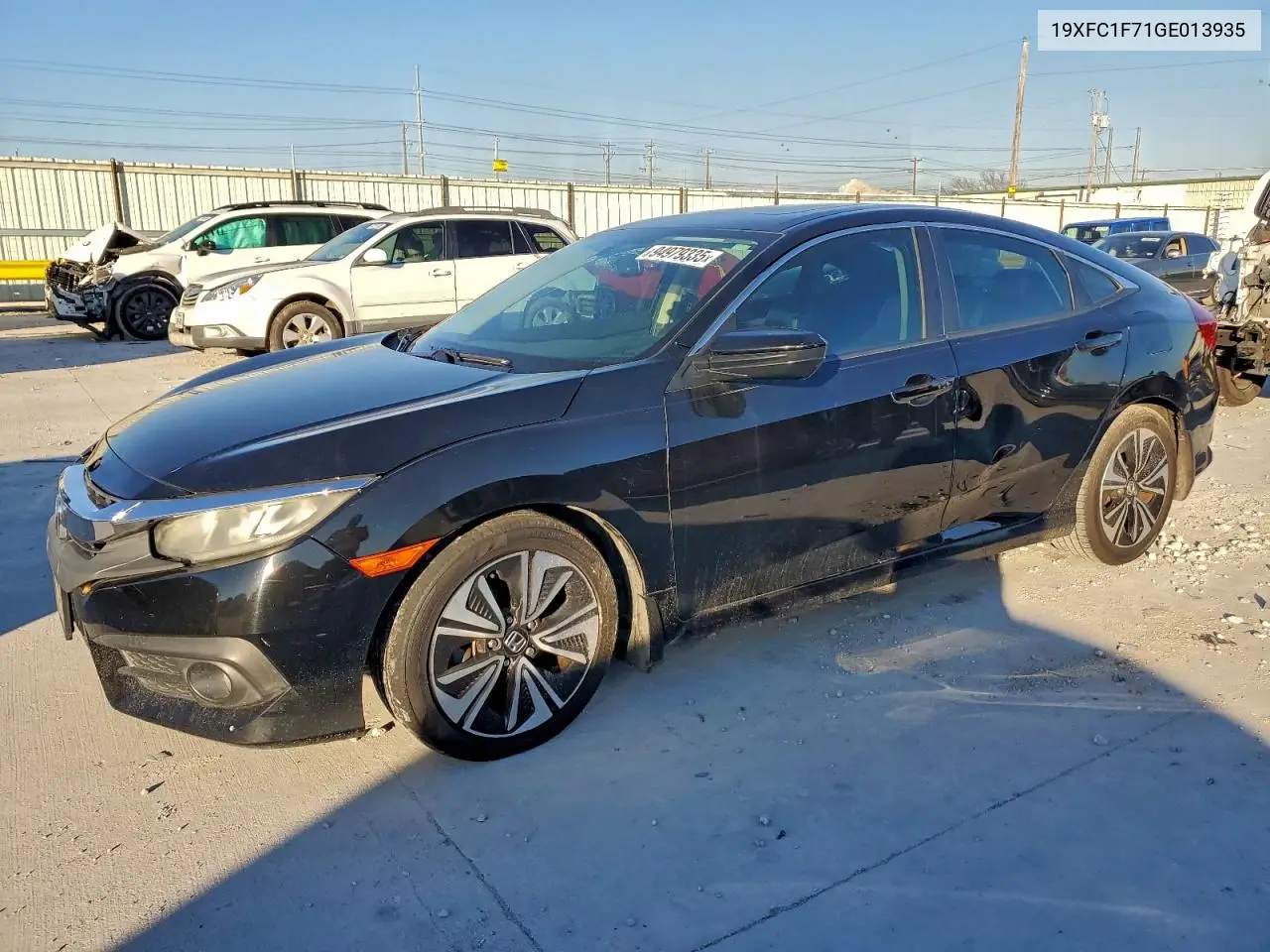 19XFC1F71GE013935 2016 Honda Civic Exl