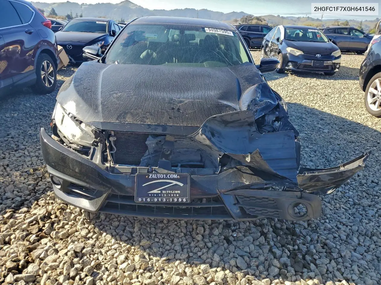 2HGFC1F7XGH641546 2016 Honda Civic Exl