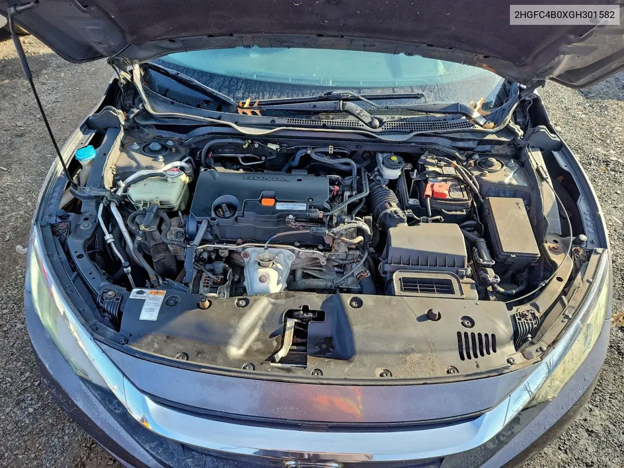 2HGFC4B0XGH301582 2016 Honda Civic Lx