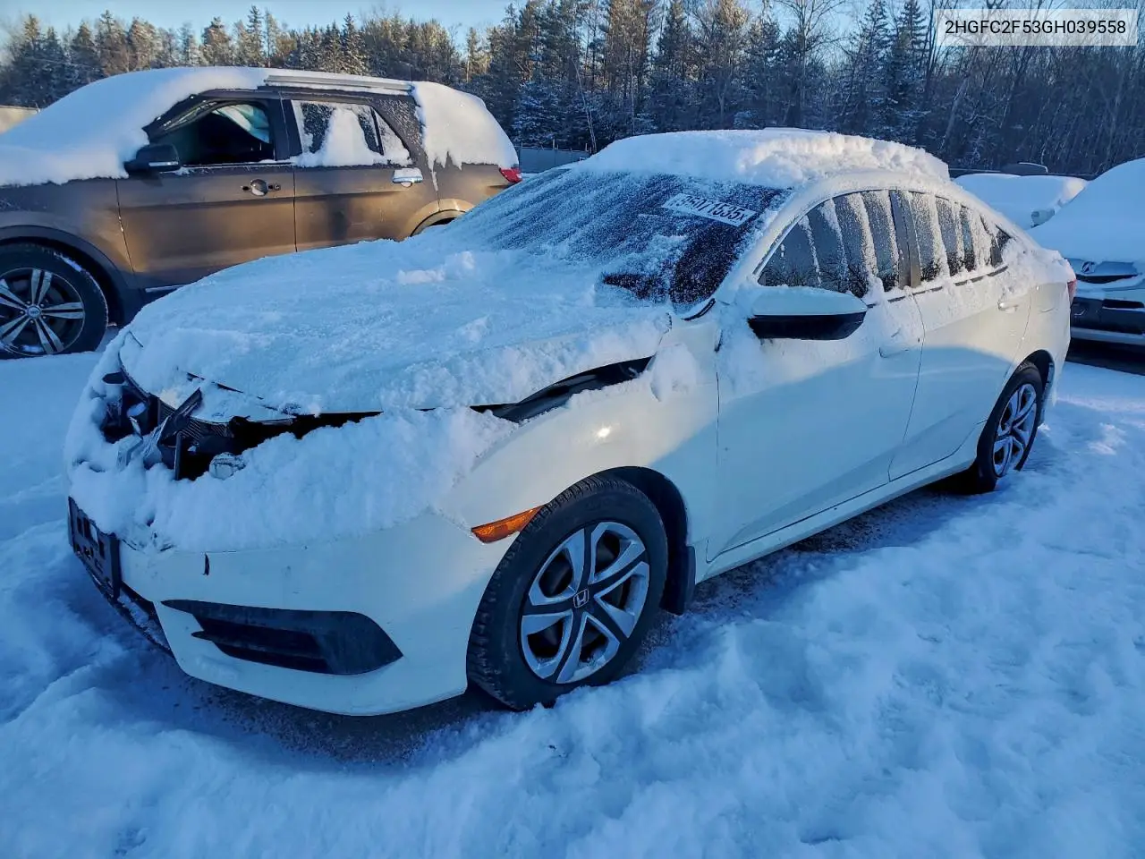 2HGFC2F53GH039558 2016 Honda Civic Lx