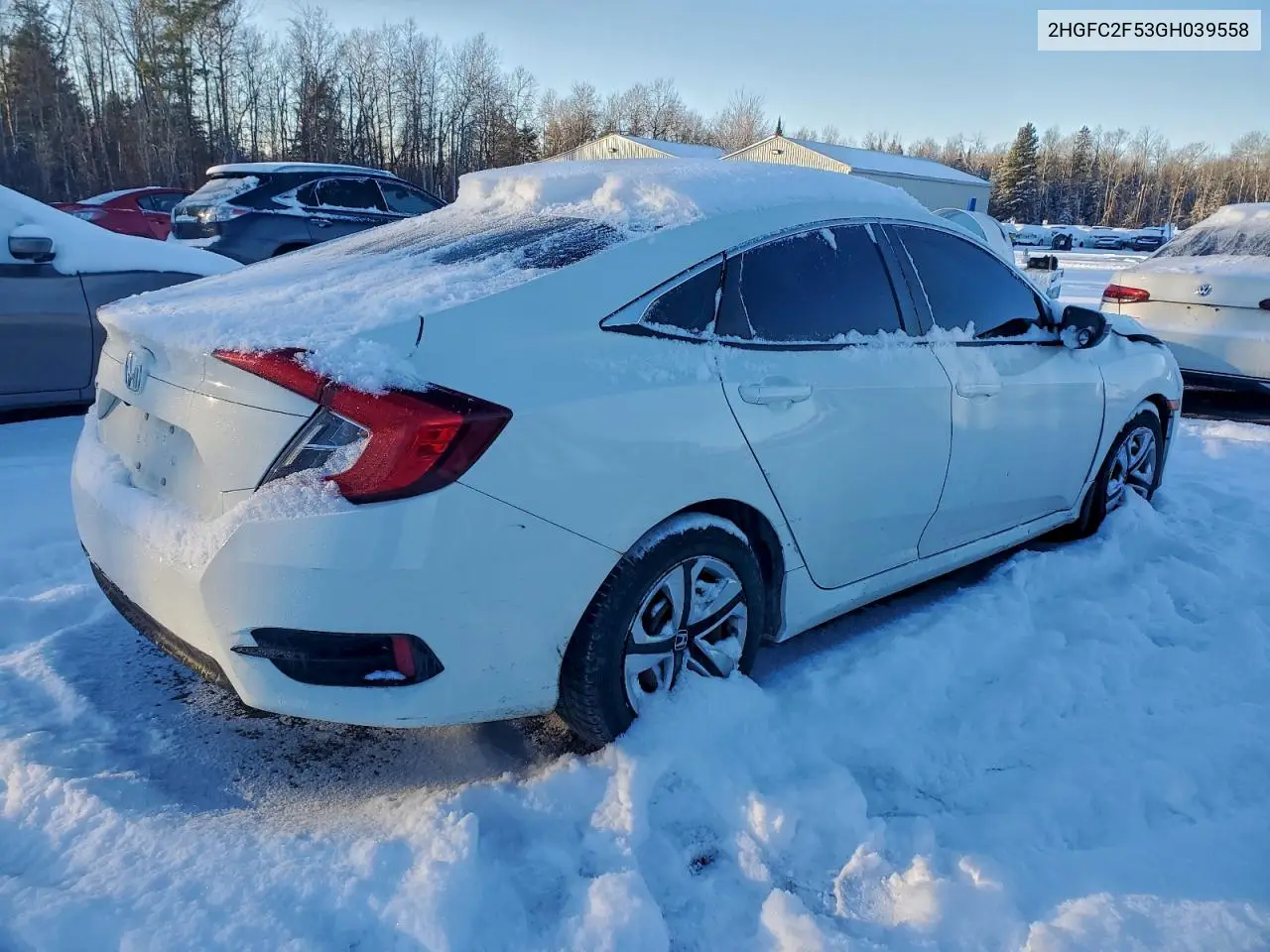 2HGFC2F53GH039558 2016 Honda Civic Lx