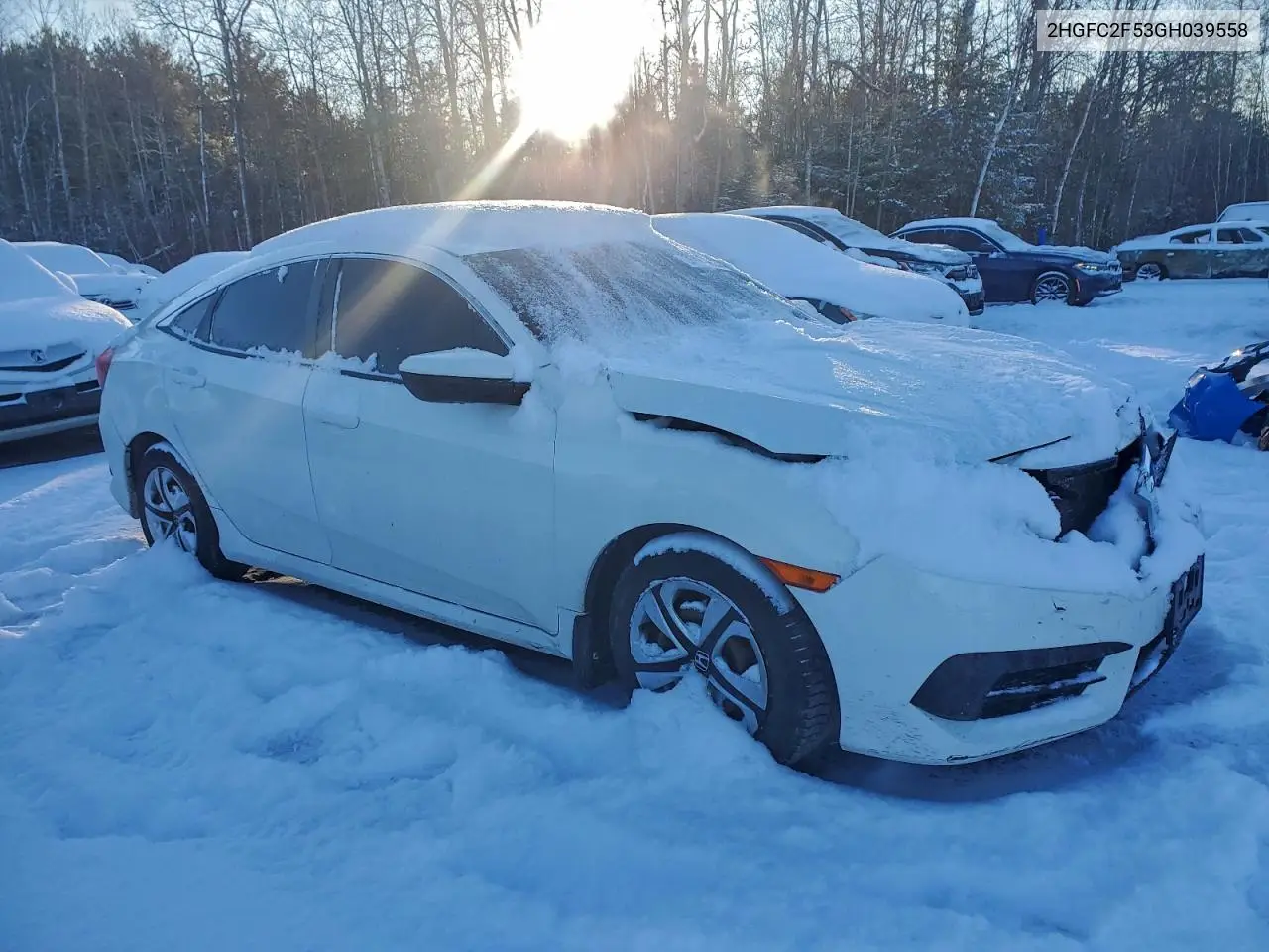 2HGFC2F53GH039558 2016 Honda Civic Lx