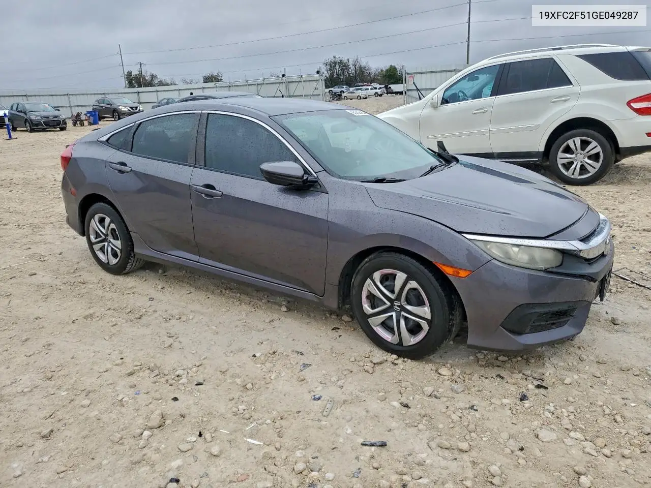 19XFC2F51GE049287 2016 Honda Civic Lx