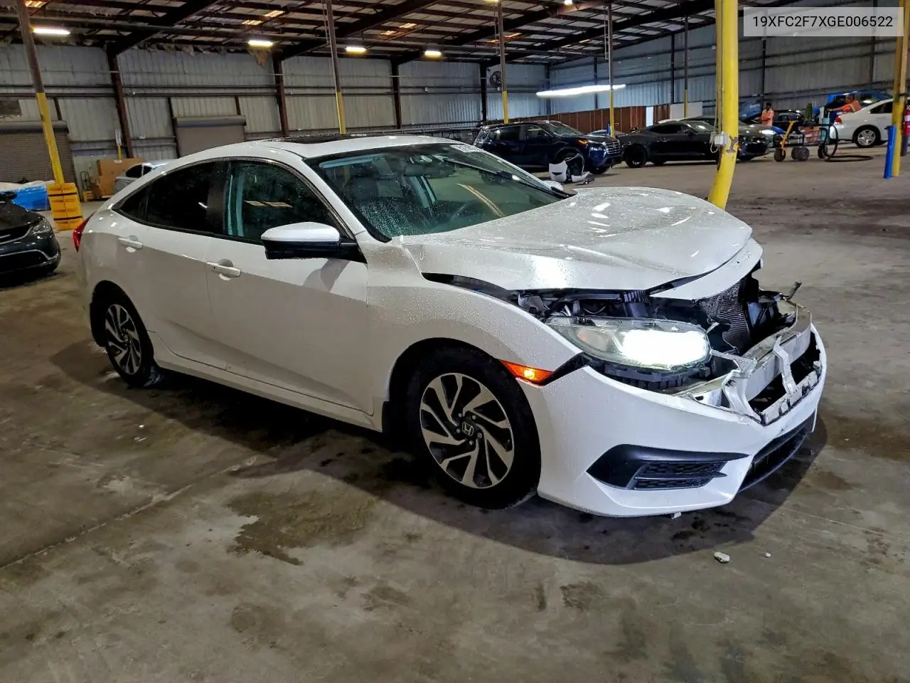 19XFC2F7XGE006522 2016 Honda Civic Ex