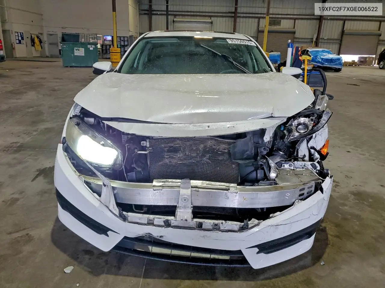 19XFC2F7XGE006522 2016 Honda Civic Ex