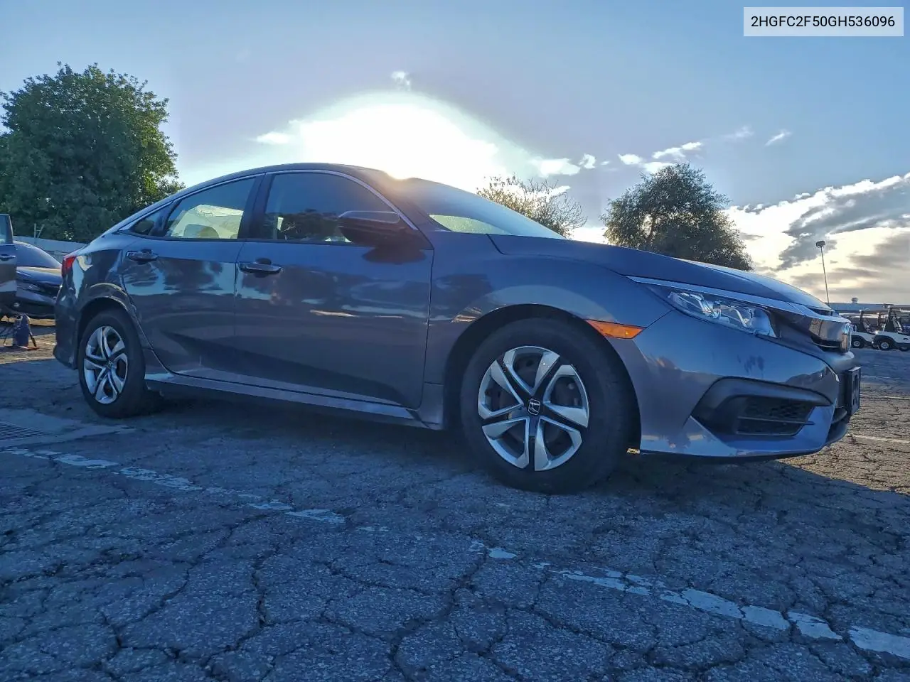2HGFC2F50GH536096 2016 Honda Civic Lx