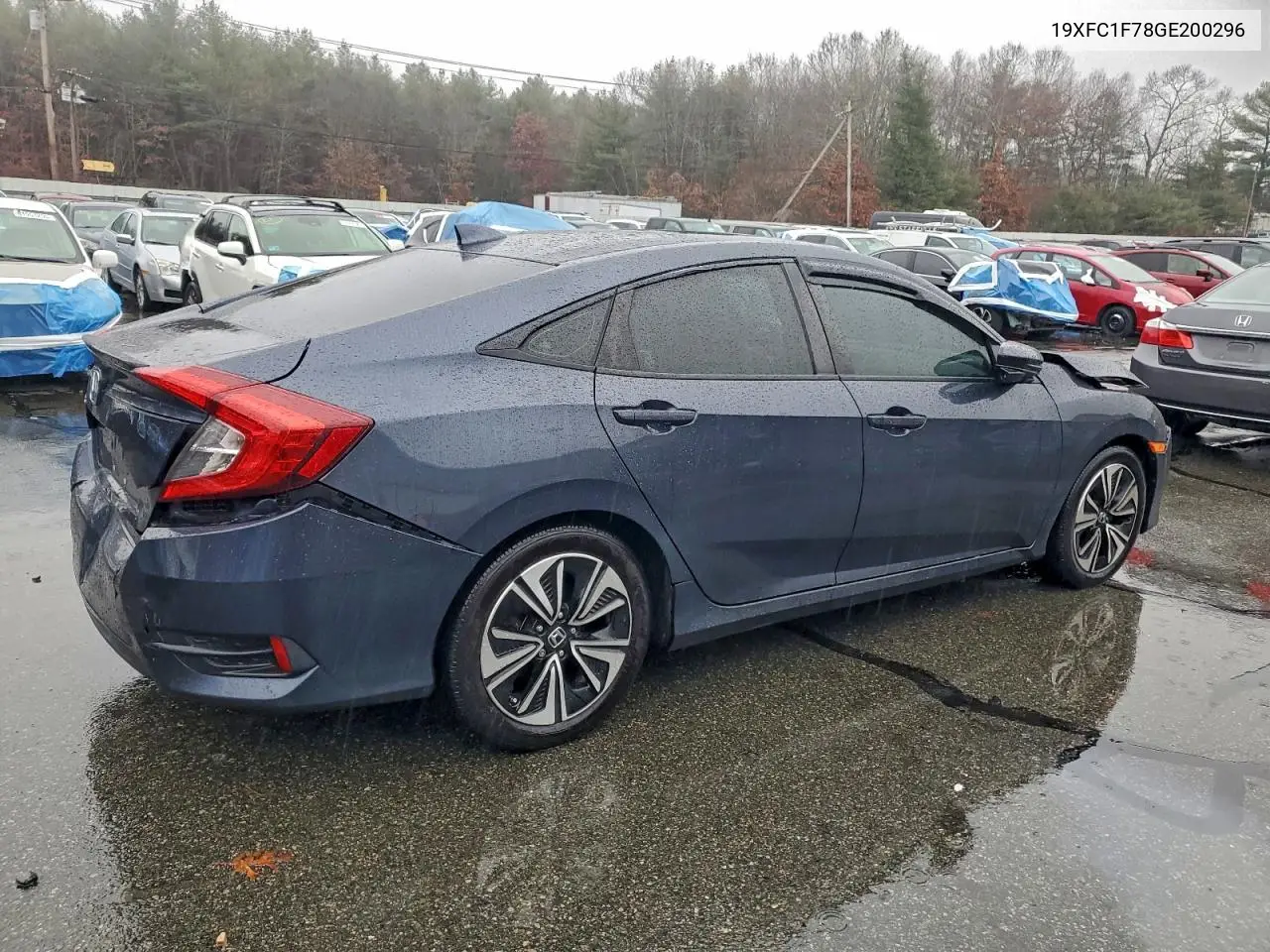 19XFC1F78GE200296 2016 Honda Civic Exl