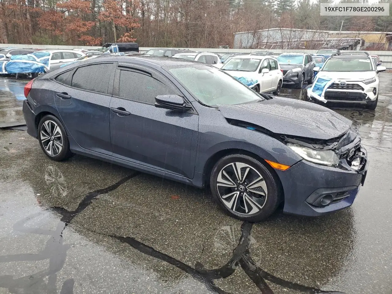 19XFC1F78GE200296 2016 Honda Civic Exl