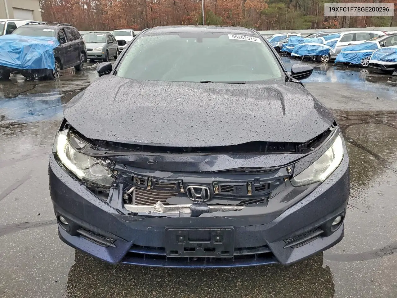 19XFC1F78GE200296 2016 Honda Civic Exl
