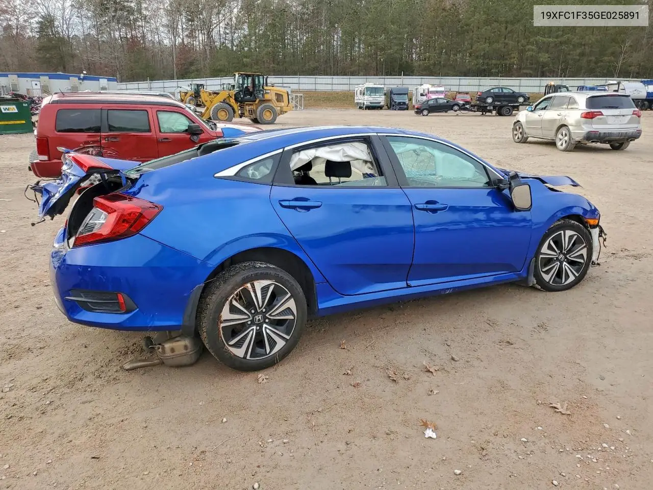 19XFC1F35GE025891 2016 Honda Civic Ex