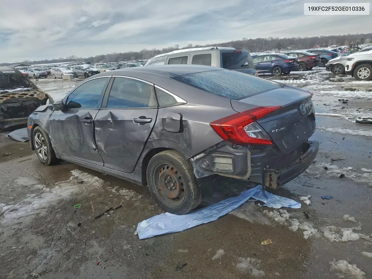 19XFC2F52GE010336 2016 Honda Civic Lx