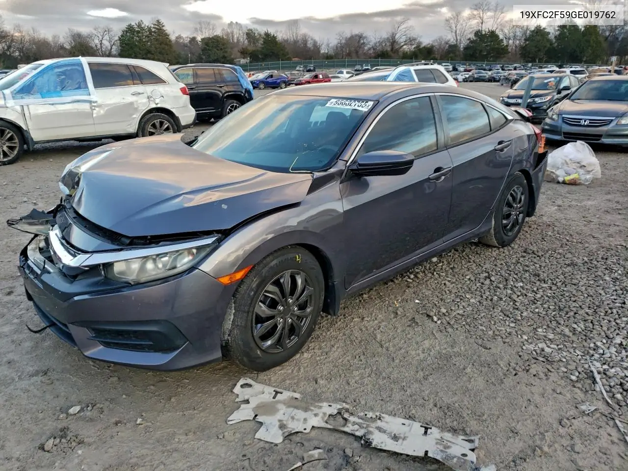 19XFC2F59GE019762 2016 Honda Civic Lx
