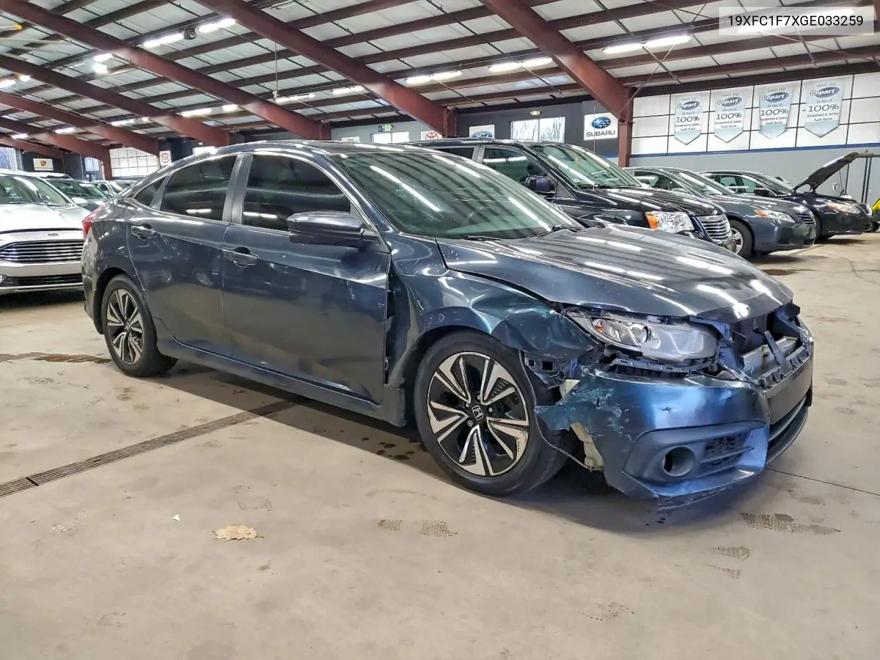 19XFC1F7XGE033259 2016 Honda Civic Exl