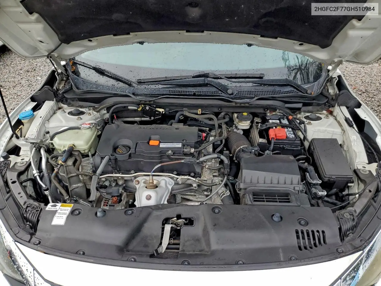 2HGFC2F77GH510984 2016 Honda Civic Ex