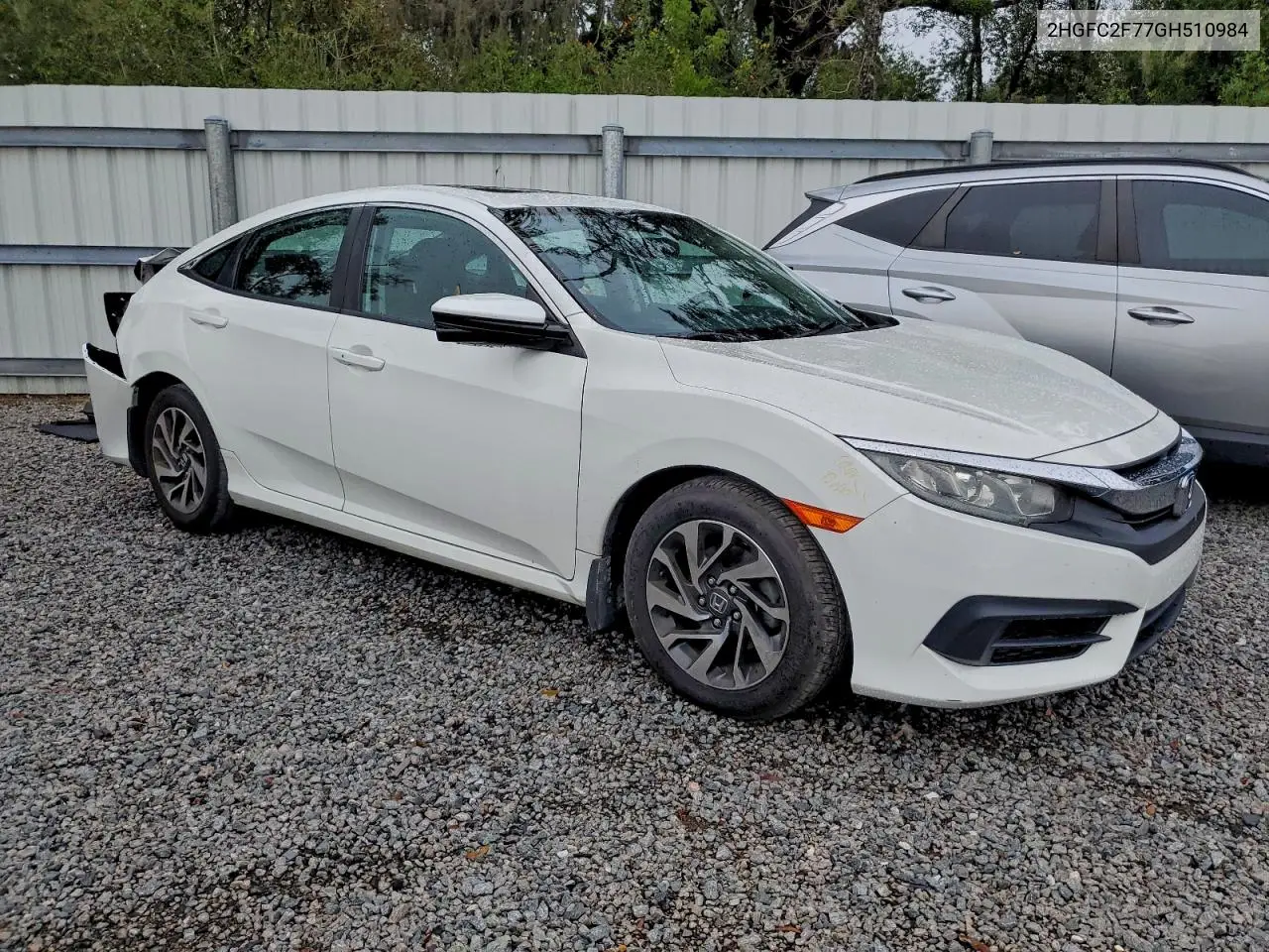 2HGFC2F77GH510984 2016 Honda Civic Ex