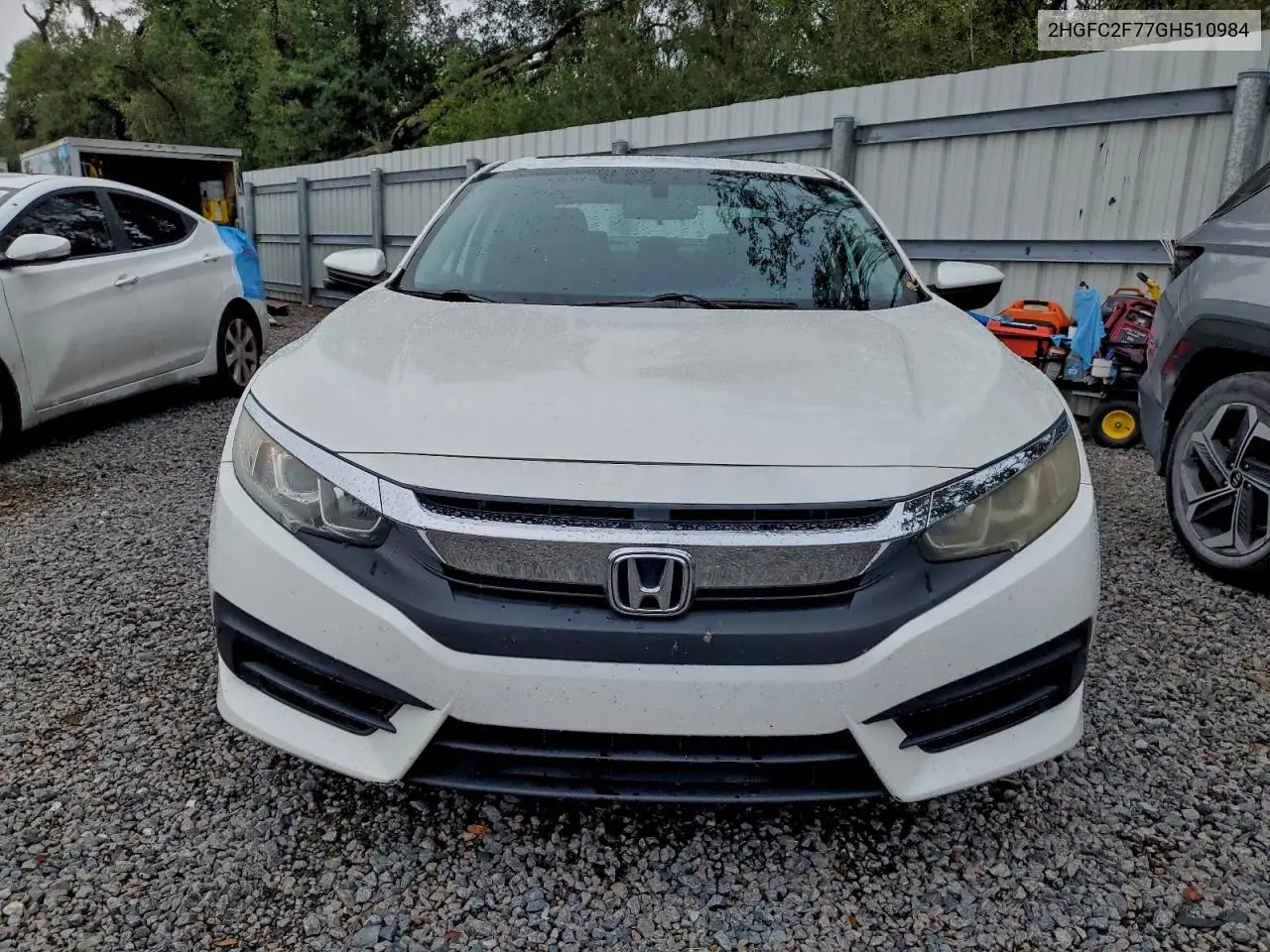 2HGFC2F77GH510984 2016 Honda Civic Ex