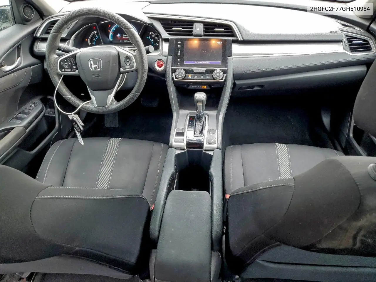 2HGFC2F77GH510984 2016 Honda Civic Ex