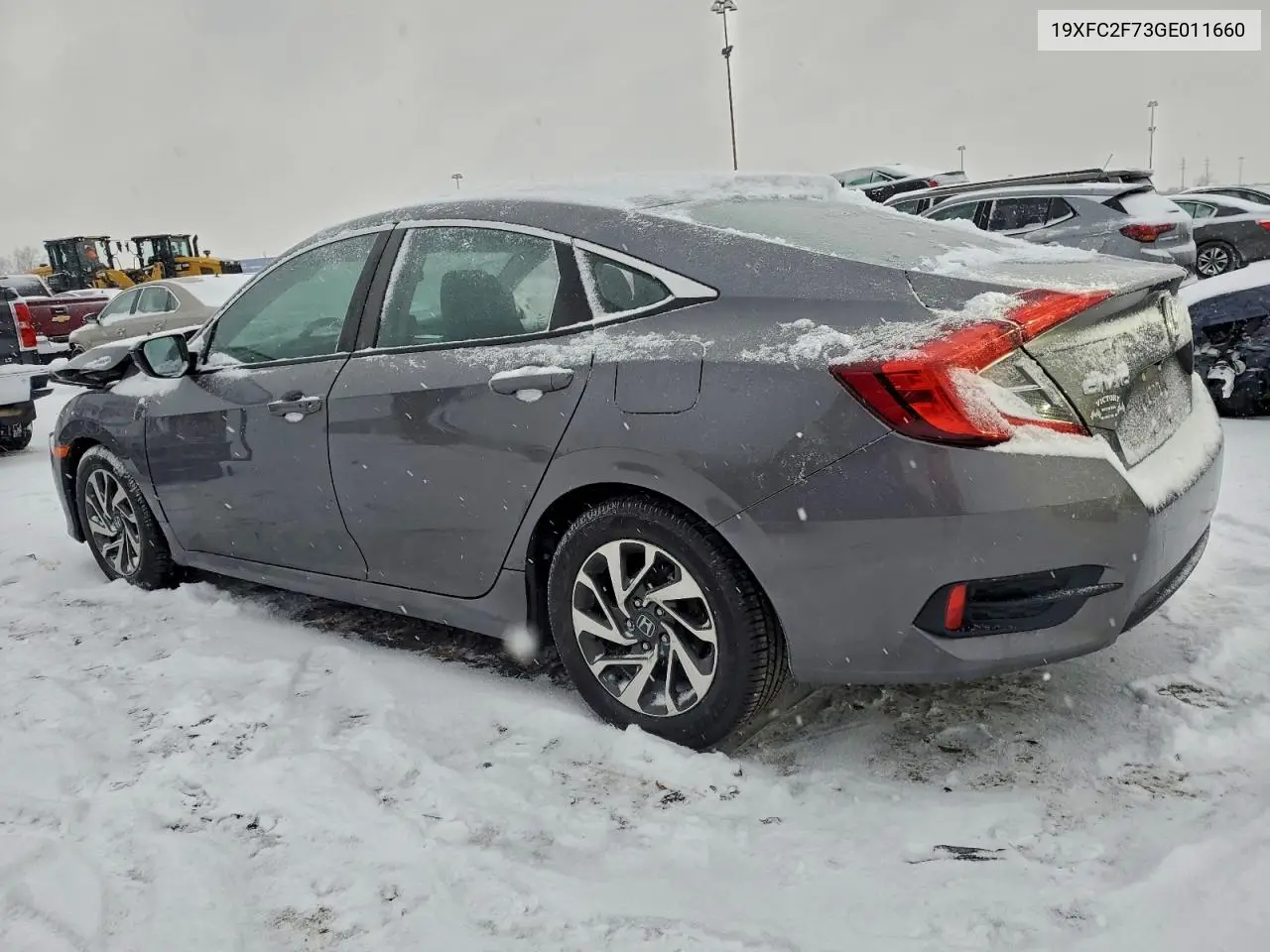 19XFC2F73GE011660 2016 Honda Civic Ex