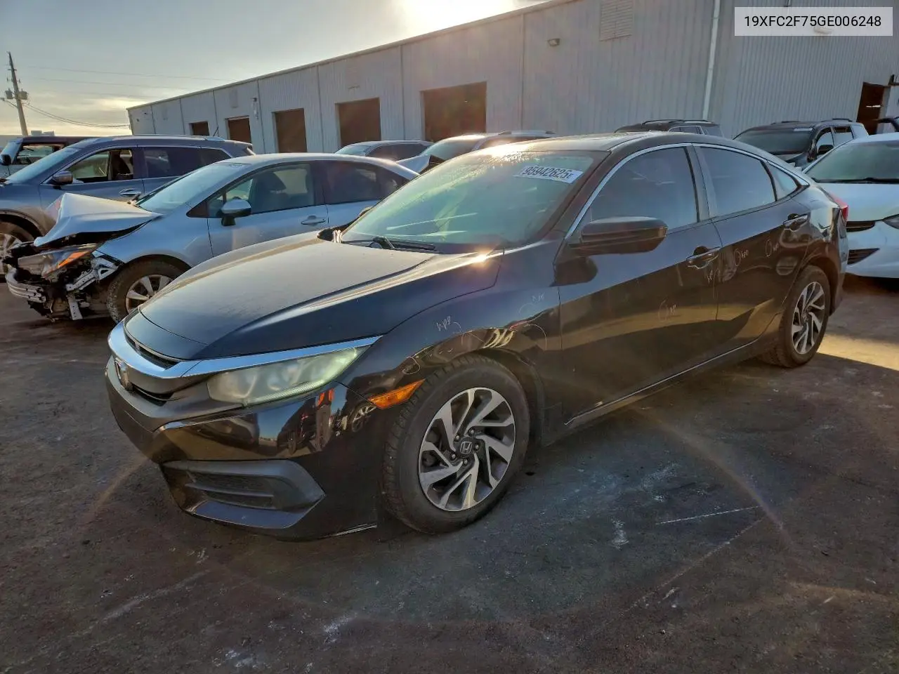 19XFC2F75GE006248 2016 Honda Civic Ex