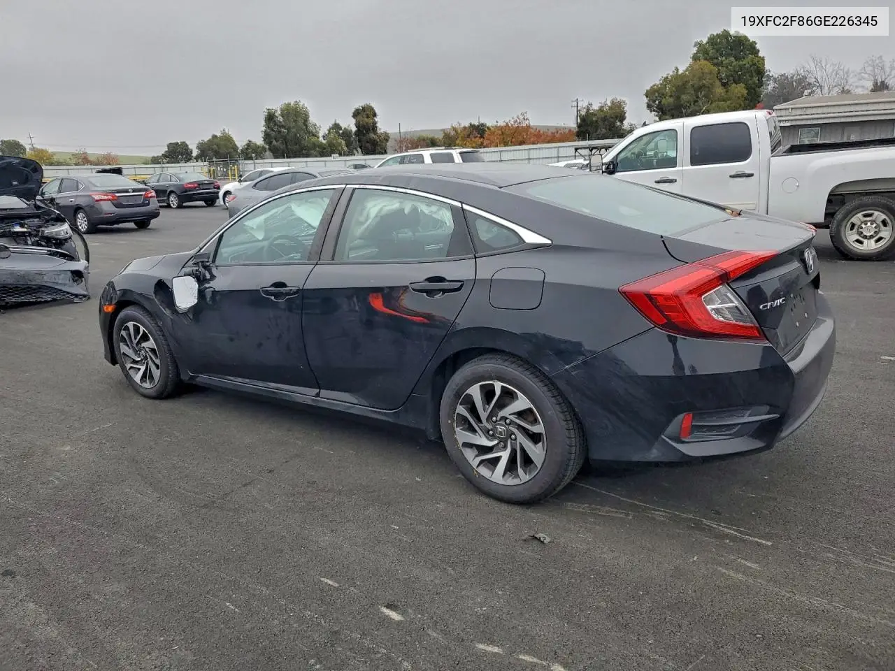 19XFC2F86GE226345 2016 Honda Civic Ex