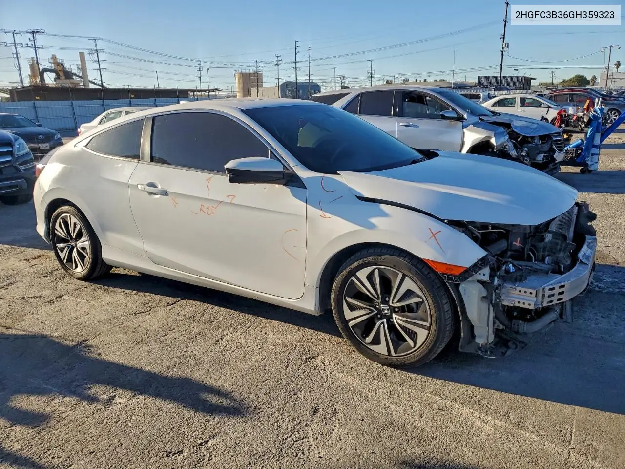 2HGFC3B36GH359323 2016 Honda Civic Ex