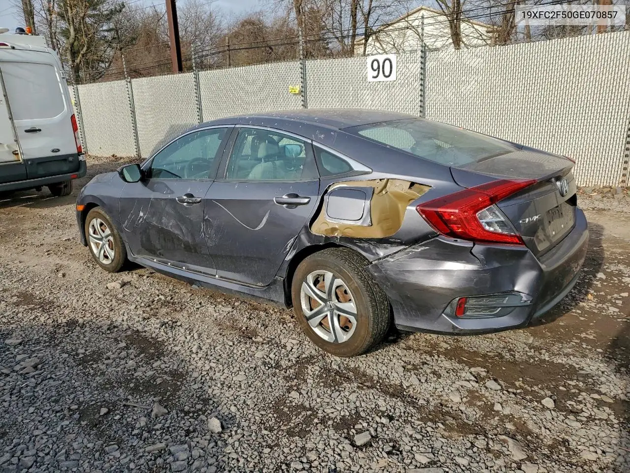19XFC2F50GE070857 2016 Honda Civic Lx