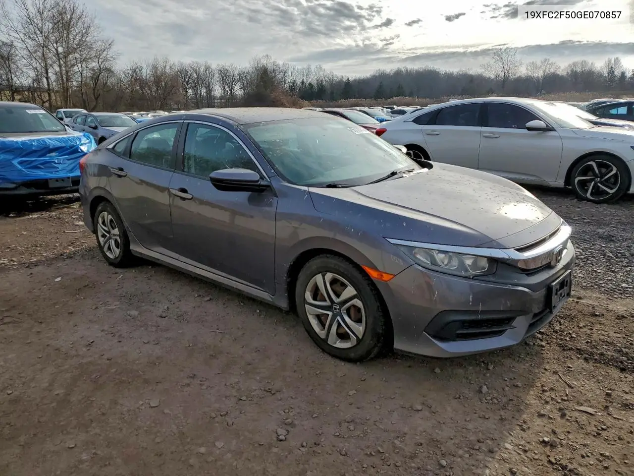 19XFC2F50GE070857 2016 Honda Civic Lx