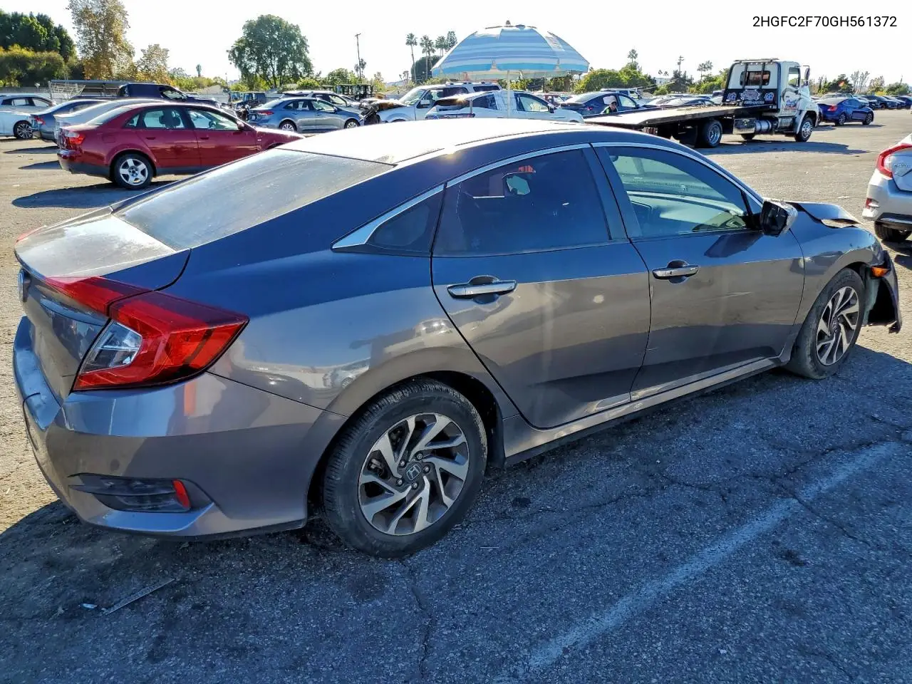 2HGFC2F70GH561372 2016 Honda Civic Ex