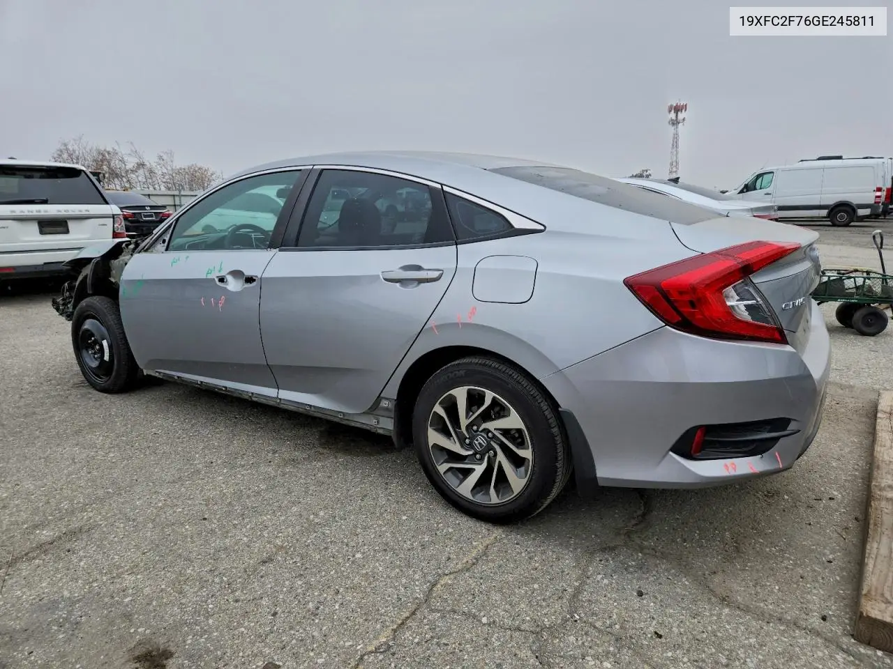19XFC2F76GE245811 2016 Honda Civic Ex