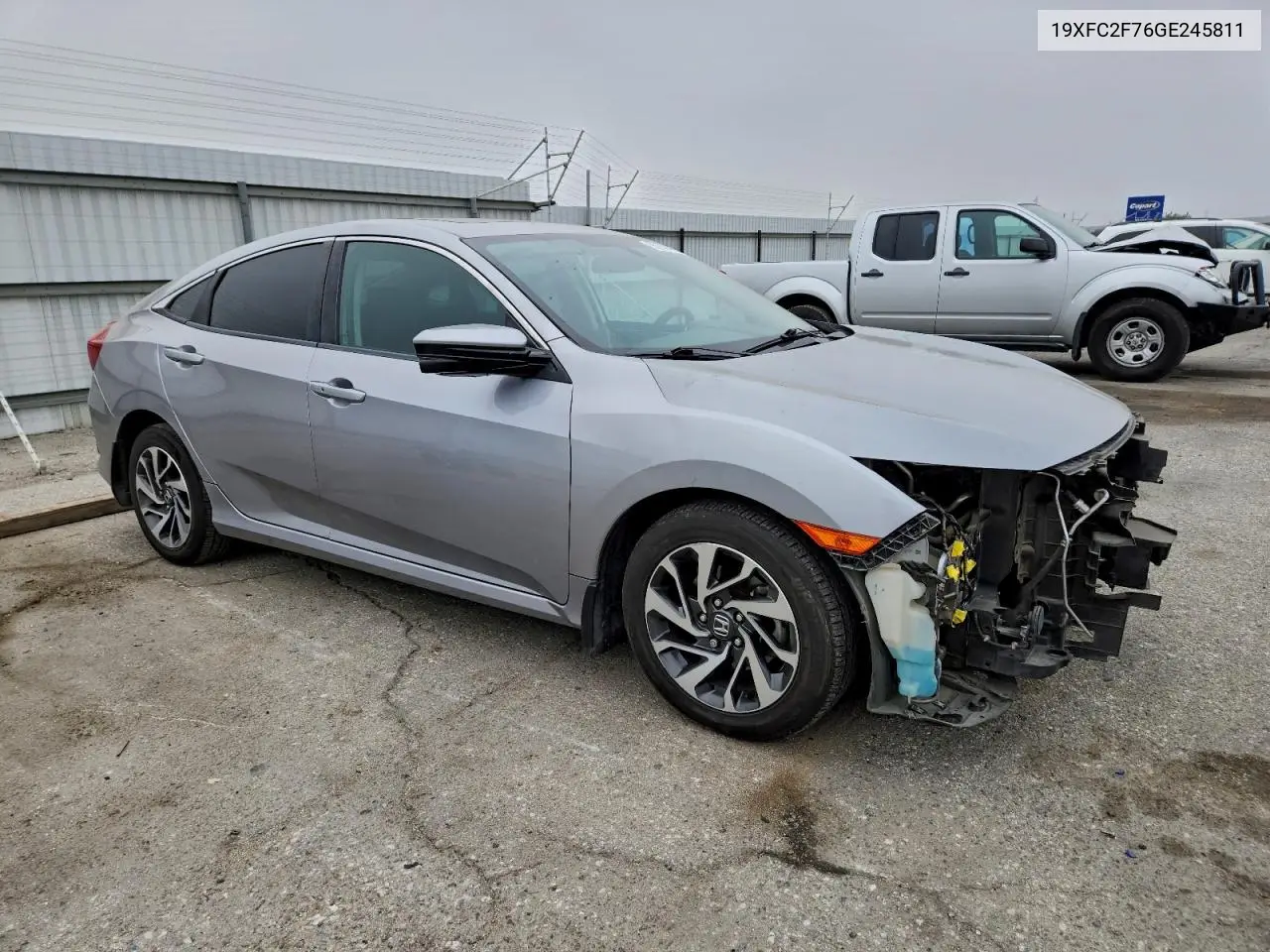 19XFC2F76GE245811 2016 Honda Civic Ex