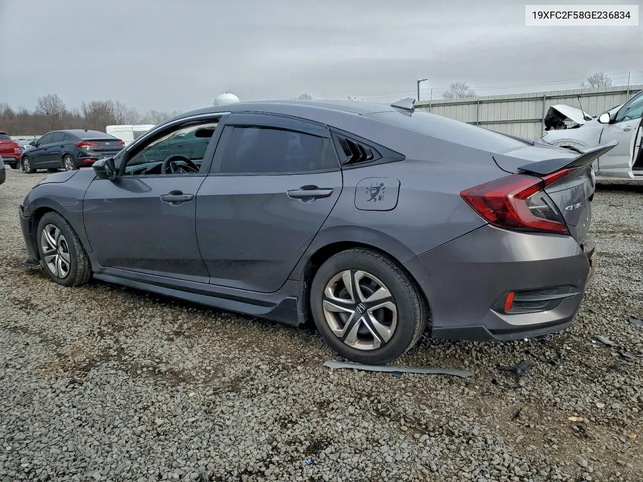 19XFC2F58GE236834 2016 Honda Civic Lx