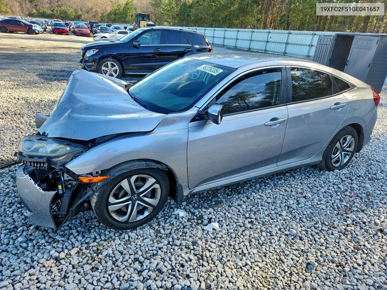 19XFC2F51GE041657 2016 Honda Civic Lx