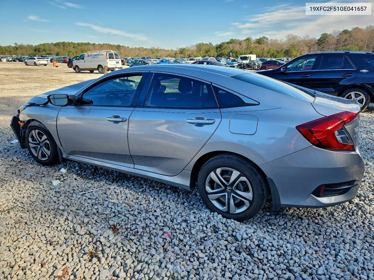 19XFC2F51GE041657 2016 Honda Civic Lx