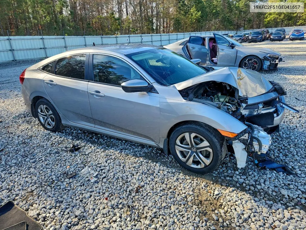 19XFC2F51GE041657 2016 Honda Civic Lx