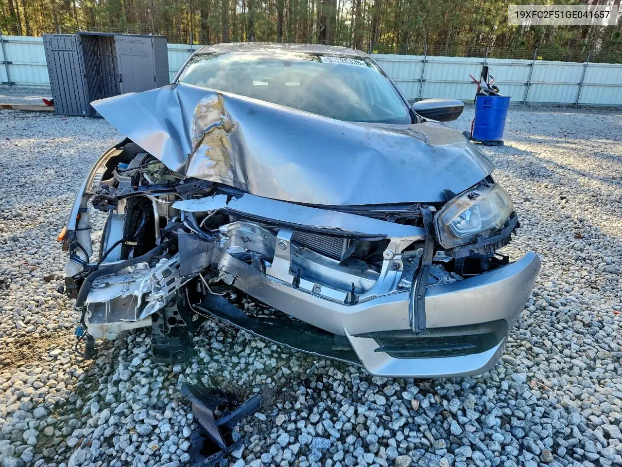 19XFC2F51GE041657 2016 Honda Civic Lx