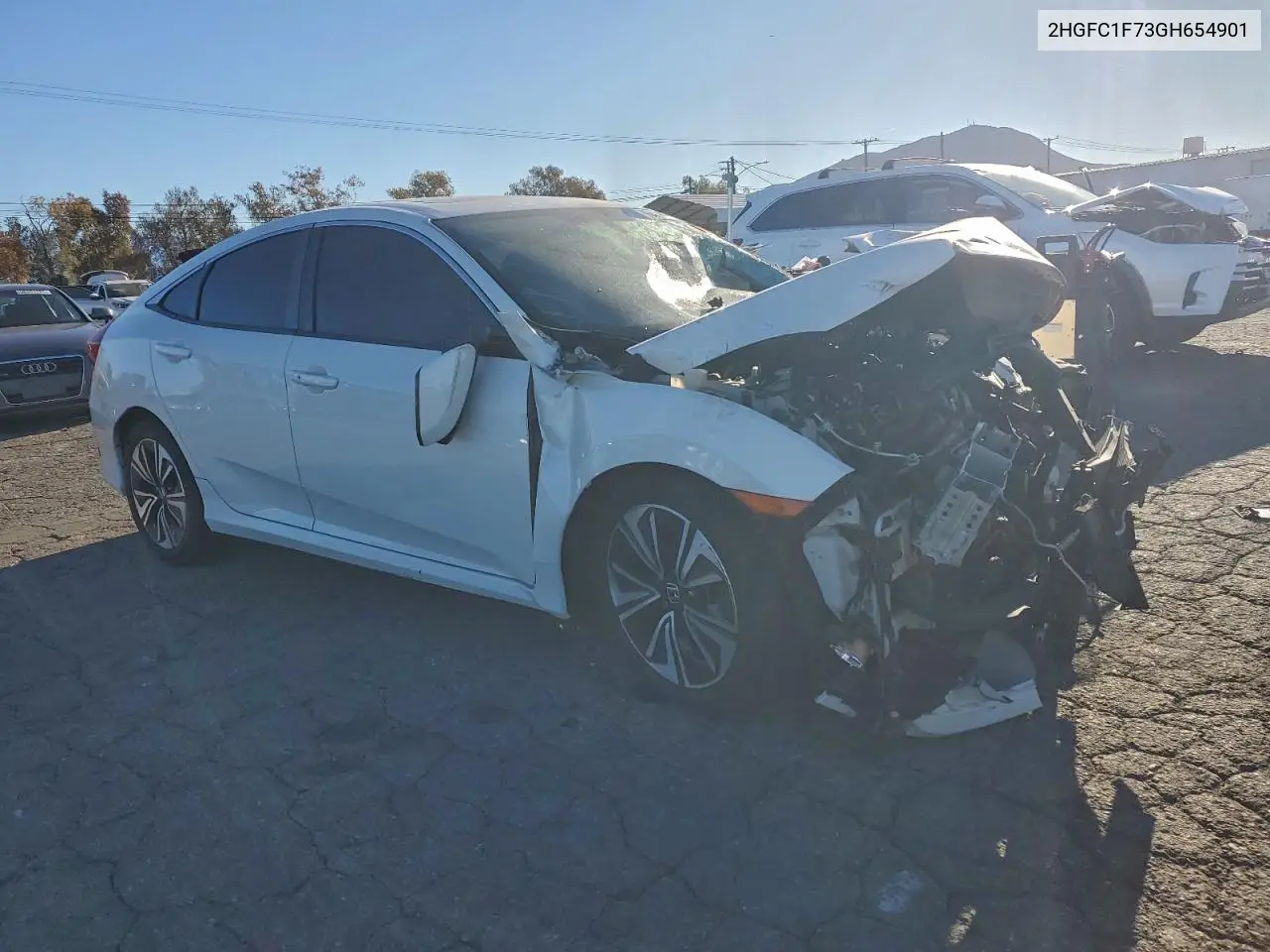 2HGFC1F73GH654901 2016 Honda Civic Exl