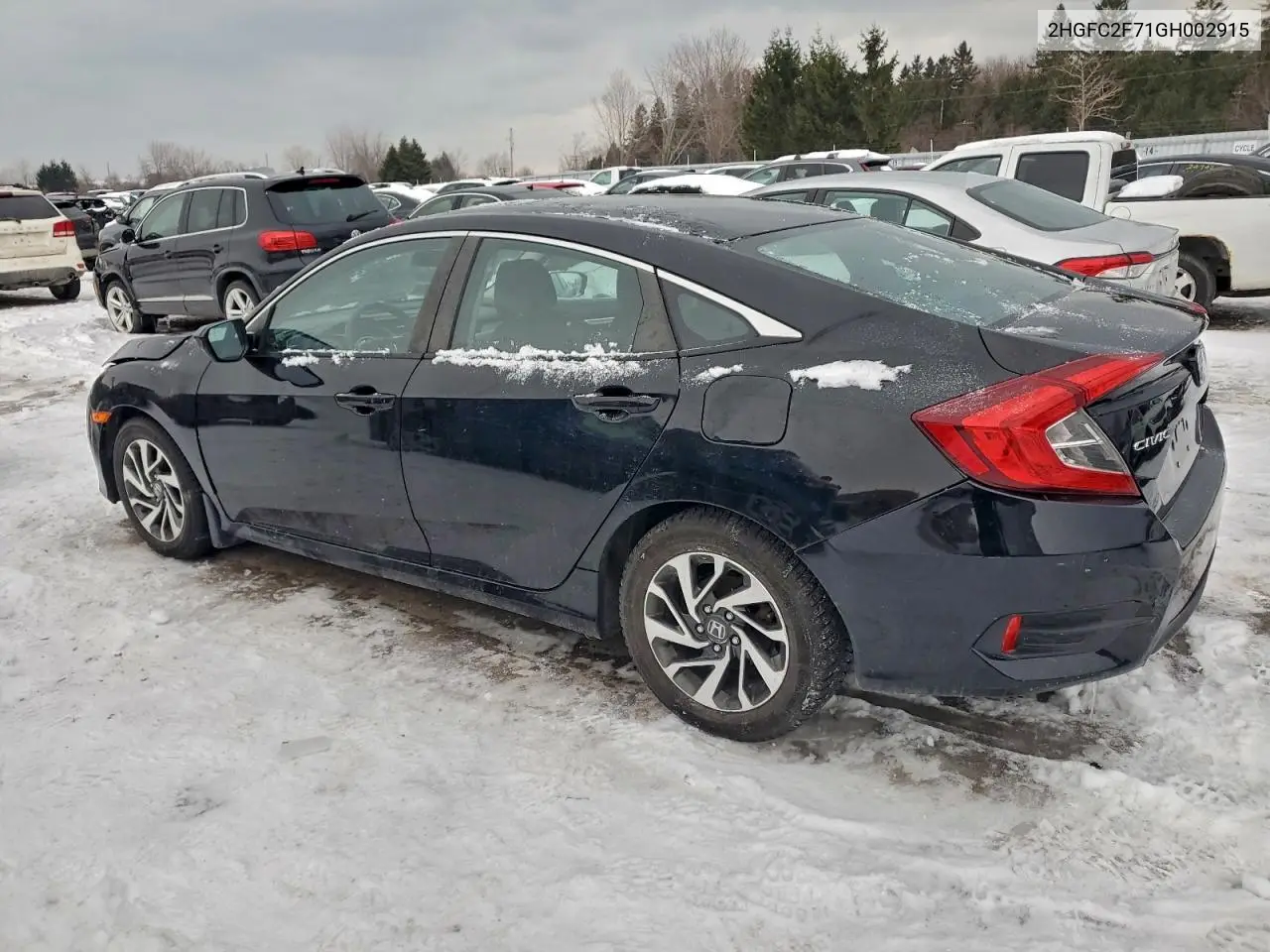2HGFC2F71GH002915 2016 Honda Civic Ex